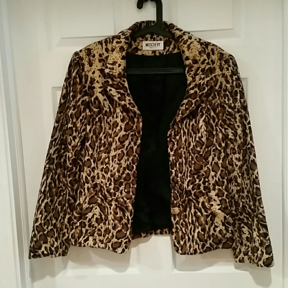 Leopard Print Jacket - image 1